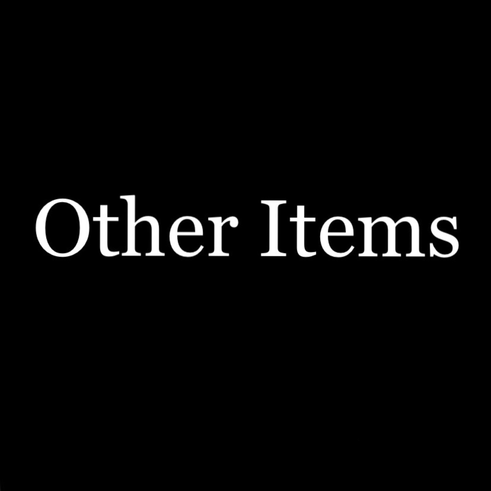 My other items